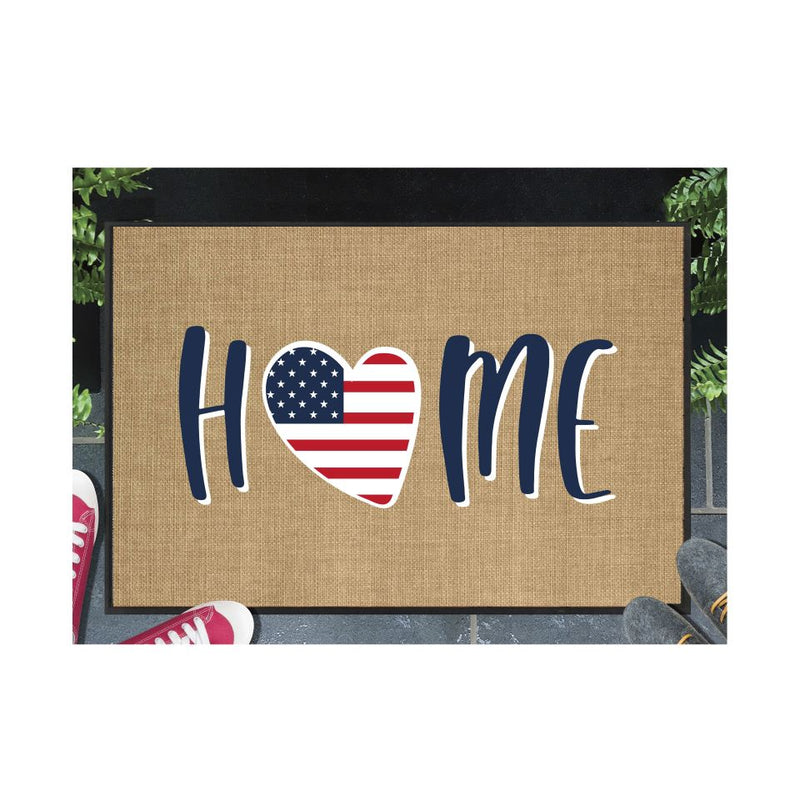 Personalized Patriotic Doormats
