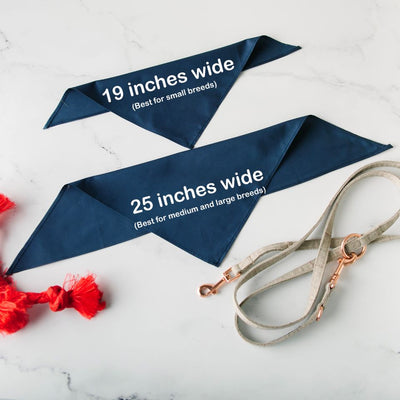 Personalized Dog Wedding Bandanas