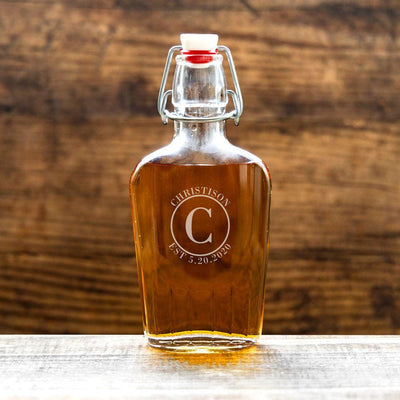 Personalized Glass Flasks