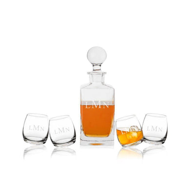 Personalized Tipsy Whiskey Lowball Glasses (1 Glass)