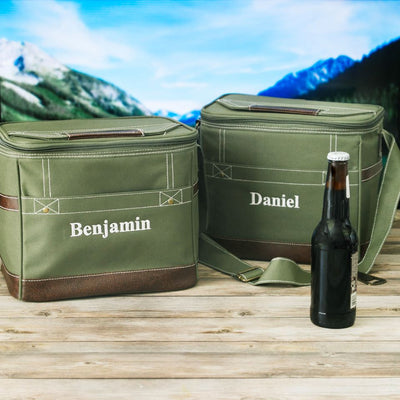 Personalized Trail Coolers - Insulated - Holds 12 Pack