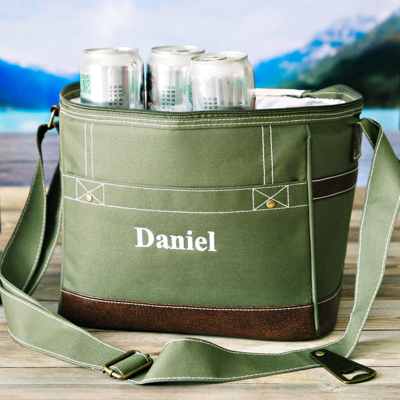 Personalized Trail Coolers - Insulated - Holds 12 Pack
