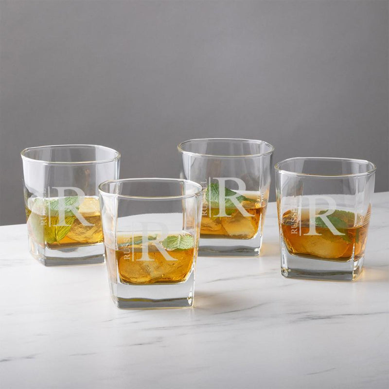 Personalized Rocks Glasses