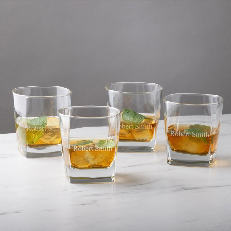 Personalized Rocks Glasses