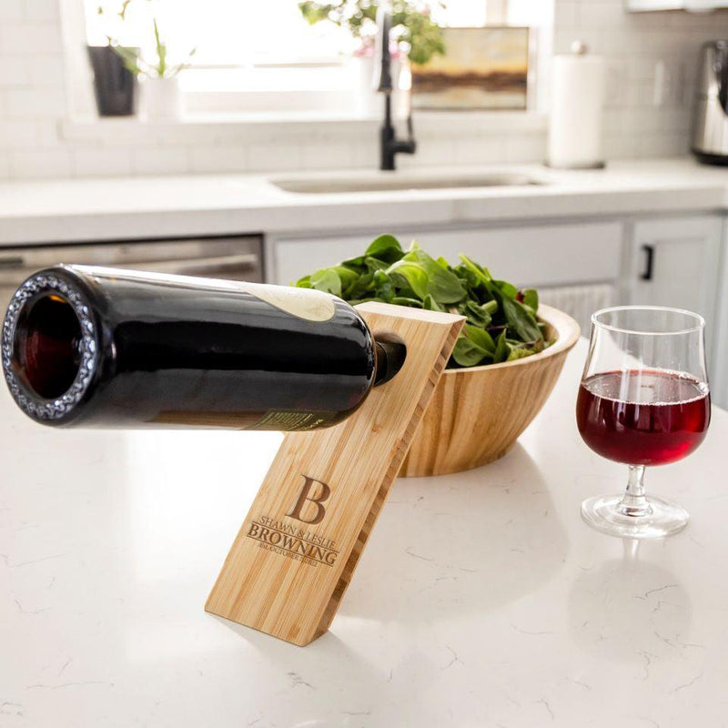 Personalized Wine Bottle Balancers
