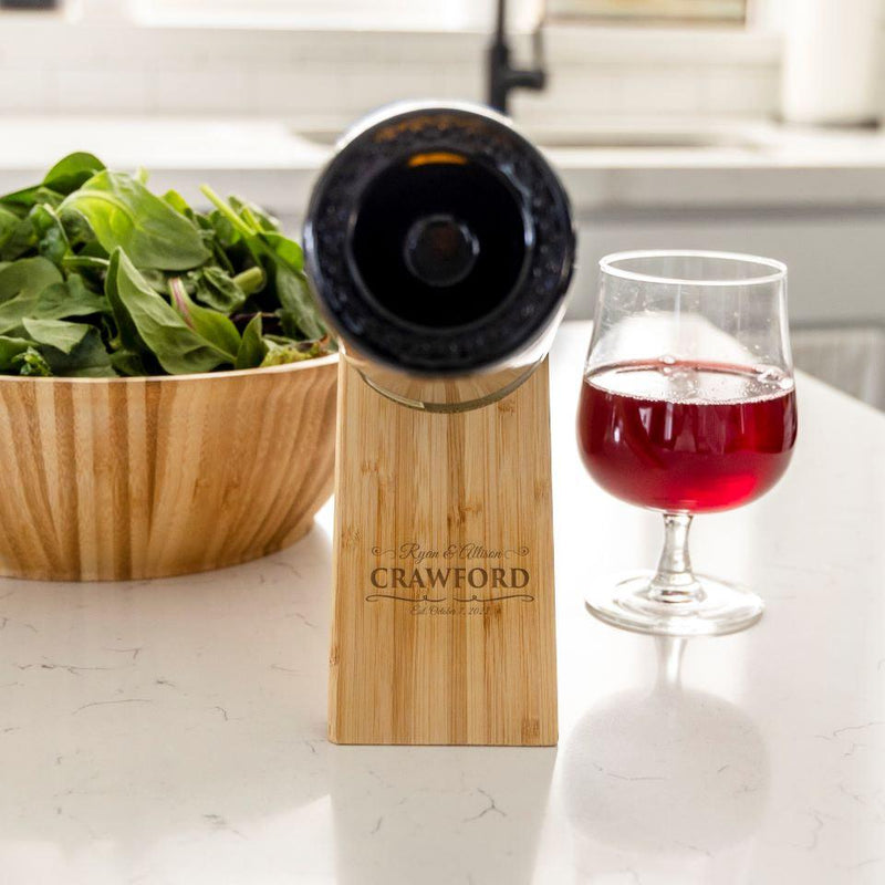 Personalized Wine Bottle Balancers