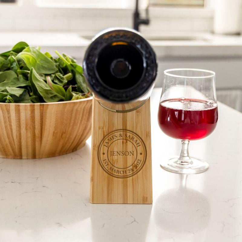Personalized Wine Bottle Balancers