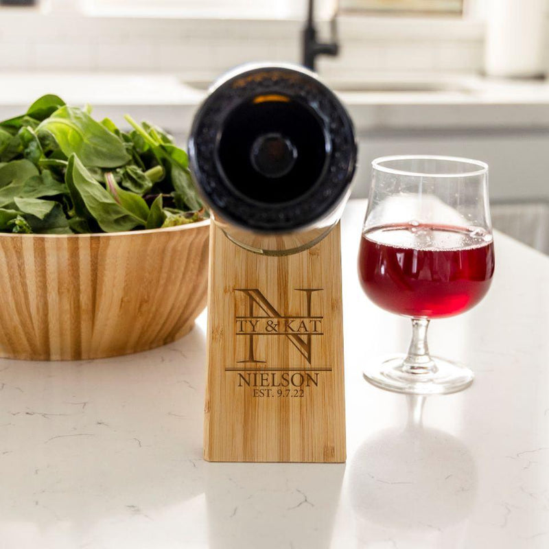 Personalized Wine Bottle Balancers