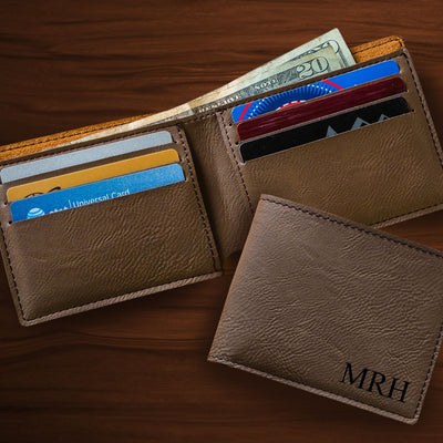 Personalized Leatherette Wallet-